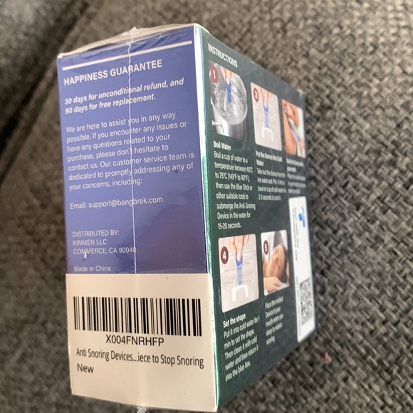 Never used/never opened ANTI-SNORING MOUTH PIECE - Picture 4 of 5